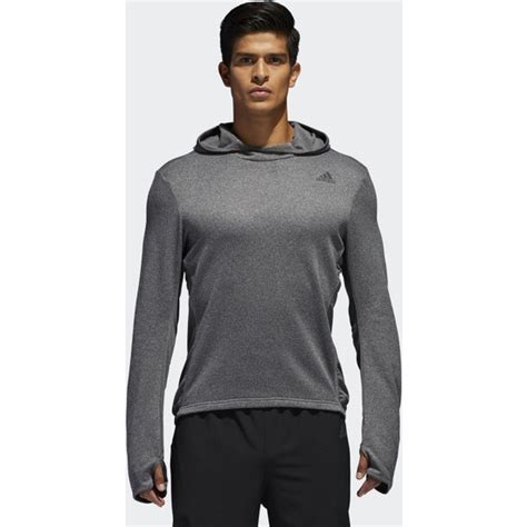 adidas herren laufhoodie response bk3147 l grey|Adidas Terrex Response Hoodie .